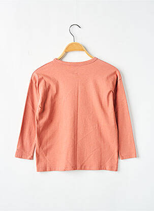 T-shirt manches longues manches longues orange LETTER TO THE WORLD garçon