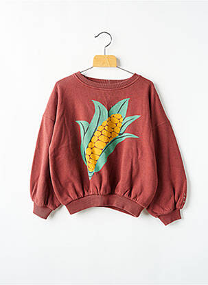 Pull marron LETTER TO THE WORLD pour fille
