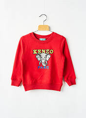 Pull rouge KENZO pour garçon seconde vue