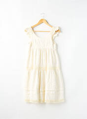 Robe mi-longue beige PLEASE pour fille seconde vue