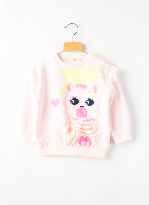 Pull resserrée sur le bas manches longues rose BILLIEBLUSH fille