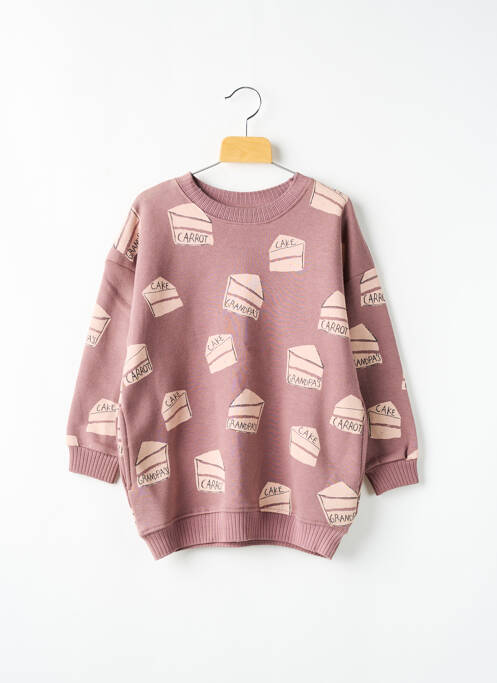 Robe mi-longue marron LETTER TO THE WORLD pour fille