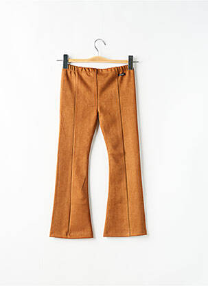 Pantalon flare stretch taille élastique marron SPROET & SPROUT fille