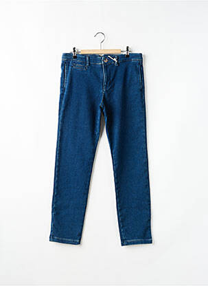 Jeans coupe slim stretch taille ajustable bleu HERO SEVEN garcon