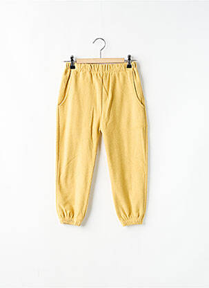 Jogging stretch taille élastique vert LETTER TO THE WORLD fille