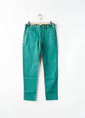 Pantalon chino vert HERO SEVEN pour garçon seconde vue