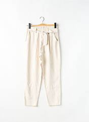 Pantalon droit beige DIXIE pour fille seconde vue