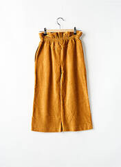 Pantalon large jaune LETTER TO THE WORLD pour fille seconde vue