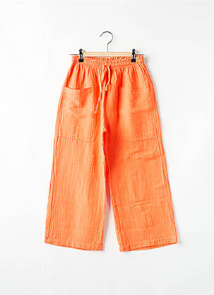 Pantalon large orange LETTER TO THE WORLD pour fille
