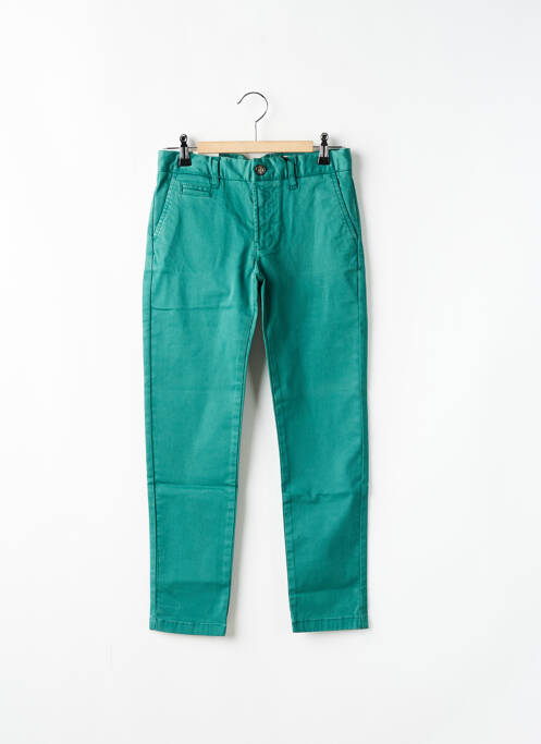 Pantalon chino vert HERO SEVEN pour garçon