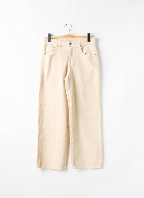 Pantalon droit beige PLEASE pour fille