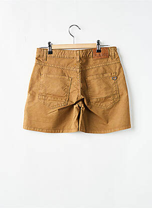 Short stretch taille ajustable marron PLEASE fille