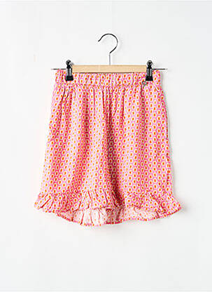 Short poches taille élastique rose DIXIE fille