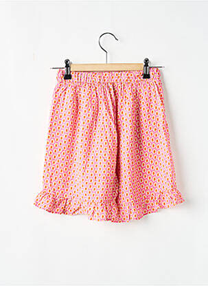 Short poches taille élastique rose DIXIE fille