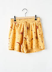 Short orange LETTER TO THE WORLD pour enfant seconde vue