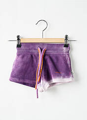 Short violet GERTRUDE + GASTON pour fille seconde vue