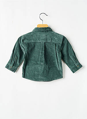 Chemise manches longues manches longues vert NOUKIE'S garçon