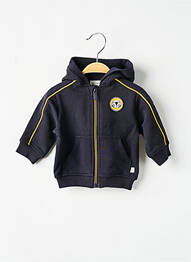 Veste casual poches bleu CARREMENT BEAU garcon