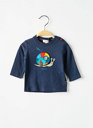 T-shirt manches longues manches longues bleu PAUL SMITH garçon