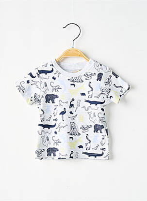T-shirt stretch manches courtes gris TIMBERLAND garçon
