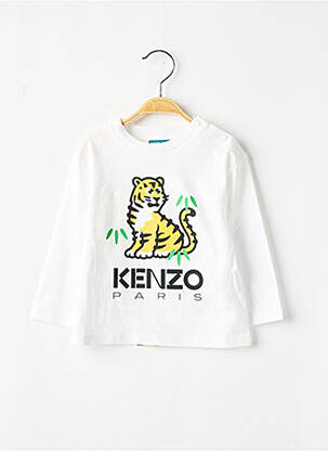 T-shirt blanc KENZO pour garçon