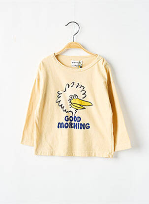 T-shirt jaune BOBO CHOSES pour garçon