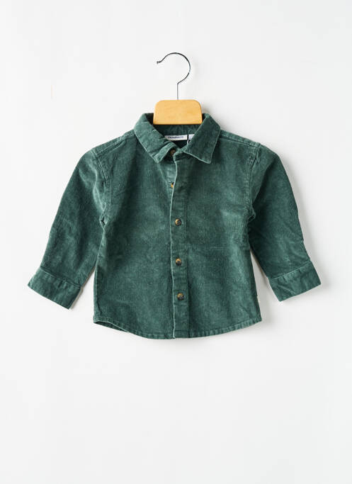 Chemise manches longues manches longues vert NOUKIE'S garcon