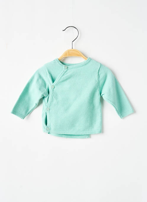 Gilet manches longues vert ABSORBA pour enfant