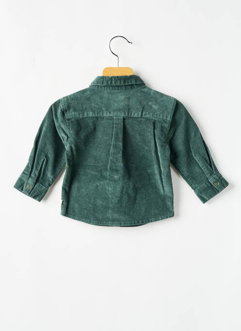 Chemise manches longues vert NOUKIE'S pour garçon