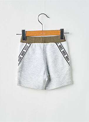 Bermuda taille élastique taille élastique gris HUGO BOSS garçon
