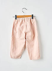 Pantalon droit rose PETIT BATEAU pour fille seconde vue