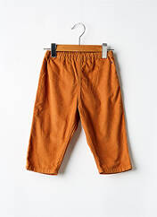 Pantalon droit marron PETIT BATEAU pour garçon seconde vue