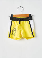 Short de bain jaune HUGO BOSS pour garçon seconde vue