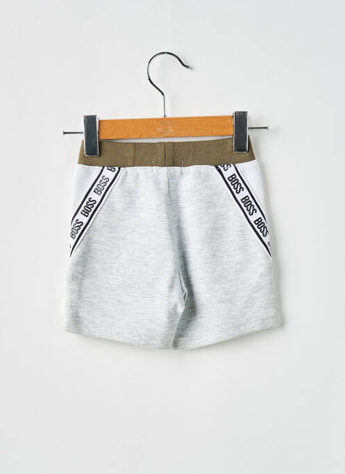 Bermuda gris HUGO BOSS pour garçon