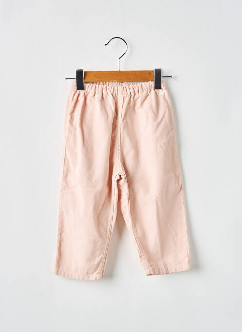 Pantalon droit rose PETIT BATEAU pour fille