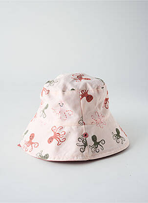 Chapeau fermeture liens à nouer rose LÄSSIG fille