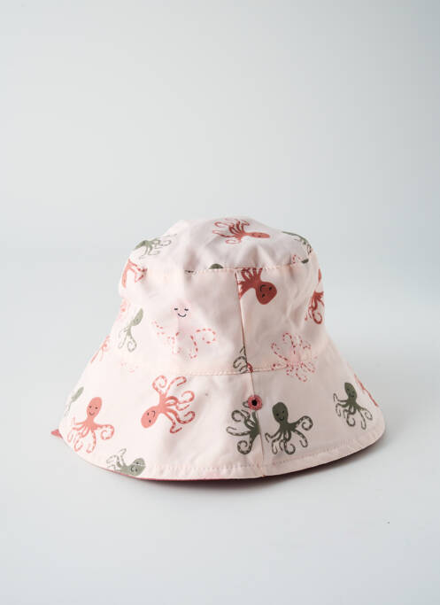 Chapeau rose LAESSIG pour fille