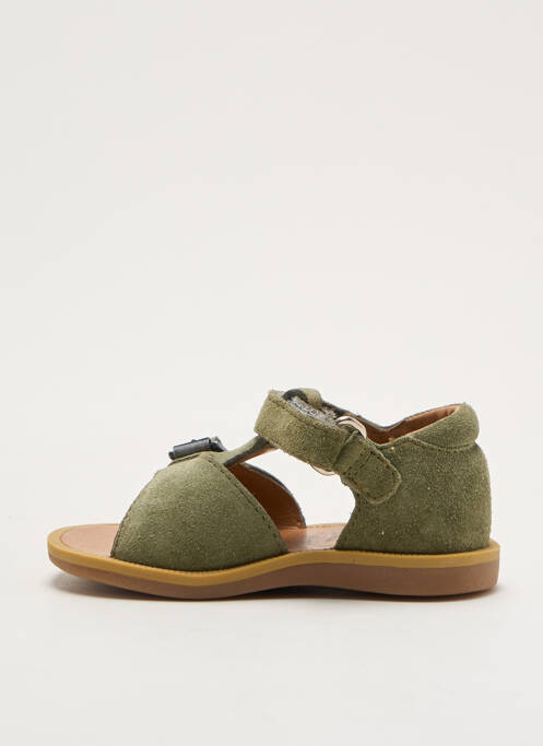 Sandales/Nu pieds vert POM D'API pour enfant