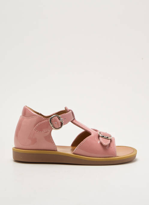 Sandales/Nu pieds rose POM D'API pour fille