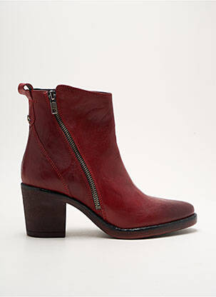 Bottines/Boots rouge LA VIE EST BELLE pour femme