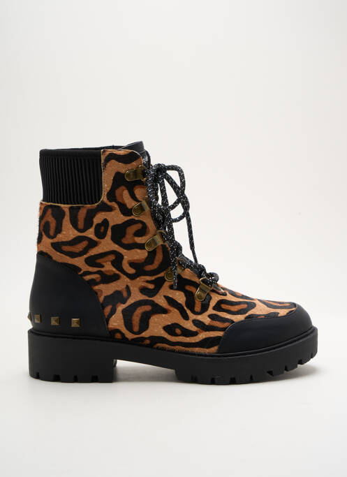 Bottines/Boots noir DESIGUAL pour femme