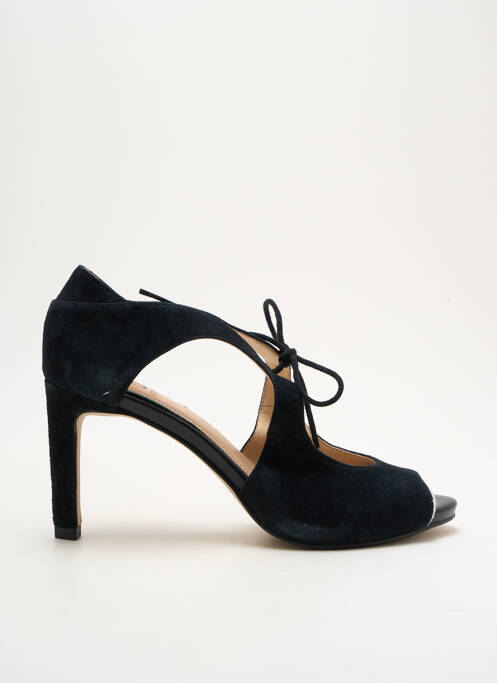 Sandales/Nu pieds noir FUGITIVE BY FRANCESCO ROSSI pour femme