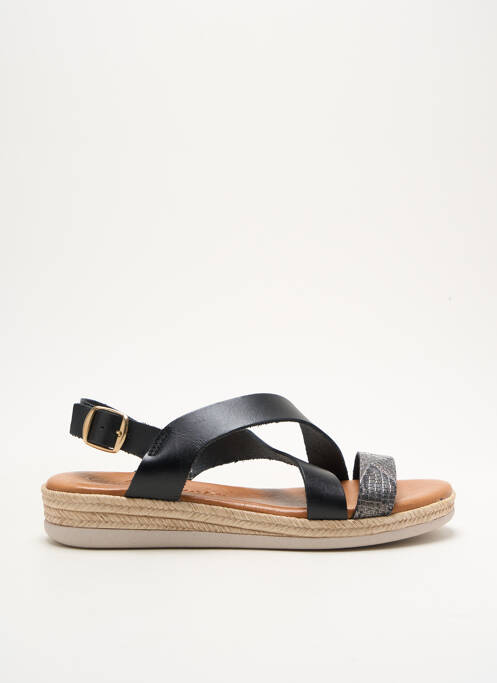 Sandales/Nu pieds noir CARLA TORTOSA pour femme