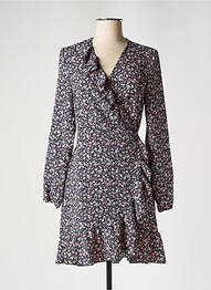 Robe courte manches longues manches longues bleu ONLY femme