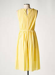 Robe mi-longue jaune ONLY pour femme seconde vue