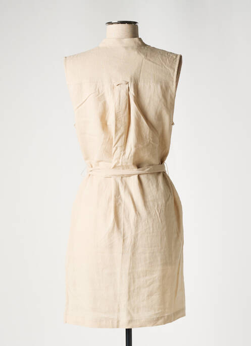 Robe courte beige PEPE JEANS pour femme