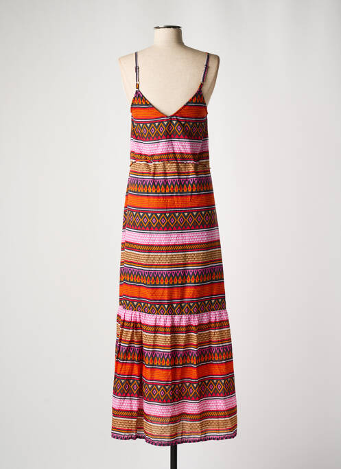 Robe longue orange ONLY pour femme