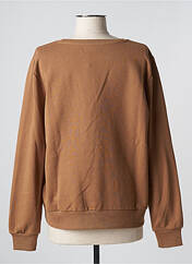 Sweat-shirt marron ONLY pour femme seconde vue