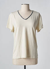 T-shirt beige ONLY pour femme seconde vue