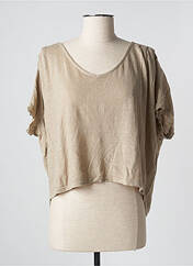 T-shirt beige PAKO LITTO pour femme seconde vue